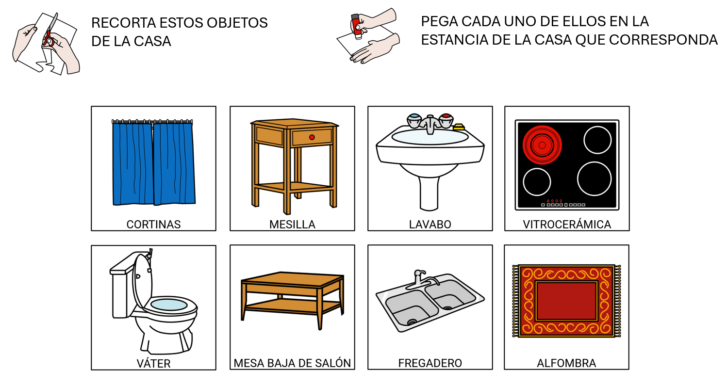 MATERIALE TEACCH: LACASA